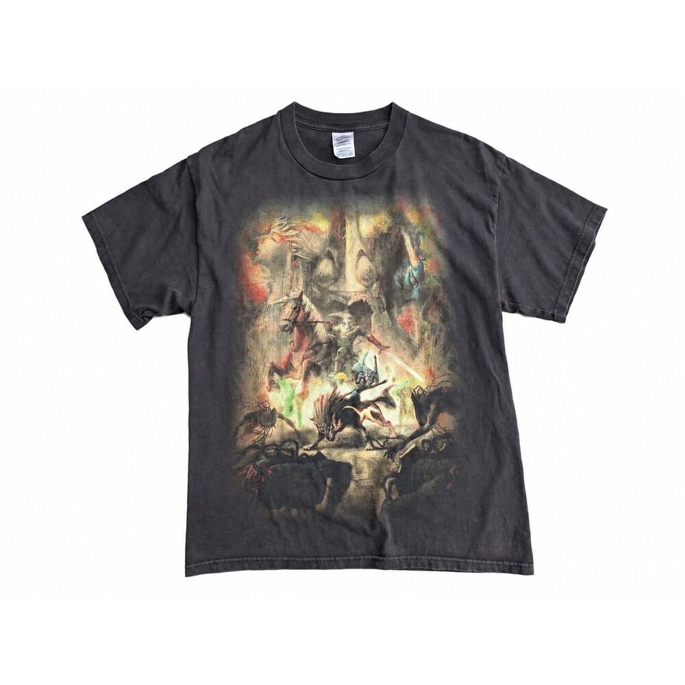 The Legend Of Zelda Twilight Princess T Shirt Men’s Medium Delta Pro Weight Y2K